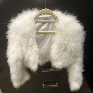 Nadine Merabi Leona White Jacket